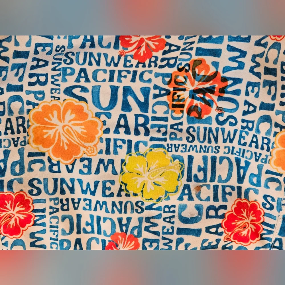 PacSun Kids Size XL 12 Swim Trunks Shorts Pacific Sunwear DAMAGED